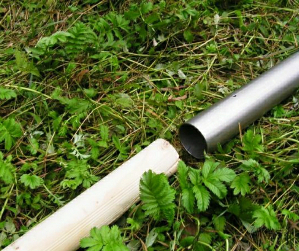 Maststange 55 mm - inkl. Verbindungshülse